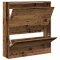 vidaXL Skriňa na topánky 80 x 21 x 87,5 cm Kompozitné drevo