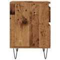 vidaXL Nočné stolíky 2 ks staré drevo 40x35x50 cm kompozitné drevo