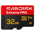 SanDisk Extreme PRO SDHC 32GB 100MB/s V30 + ada