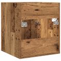 vidaXL Kúpeľňová skrinka pod umývadlo Old Wood 41x38,5x46 cm