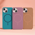 Silicone Thin Mag case for iPhone 17 6,3" / 18 6,3" turquoise