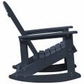vidaXL Adirondack hojdacie kreslá 2 ks Námornícka modrá HDPE