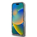 Puzdro Guess pre iPhone 16 Pro 6,3" GUHMP16LHFWFCK IML Flowers Wreath čierne MagSafe