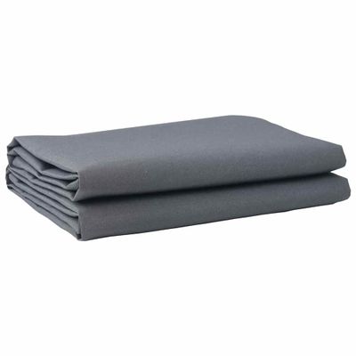 vidaXL Náhradná látka na markízu Antracit 1000 x 160 cm Polyester