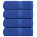 vidaXL Uteráky pre hostí FROGN 4 ks modré 30x50 cm 360 g/m²