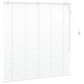 vidaXL Žalúzia Biela 140 x 130 cm 35 mm Masívne Paulownia drevo