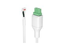 Microphone cable - JST do 3 pin Phoenix s piny (male) - 6 m - bílá