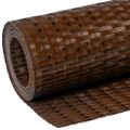 vidaXL Balkónová zástena hnedo-čierna 500x100 cm polyratan
