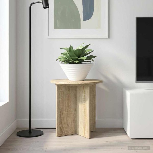 vidaXL Stojan na rastliny 2 pcs Dub sonoma 40 x 40 x 40 cm