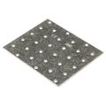 vidaXL Dierované plechy 20 ks 2 mm 120x100 mm pozinkovaná oceľ