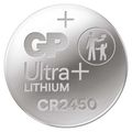 Lítiová gombíková batéria GP Ultra plus CR2450, 1 ks