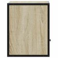 vidaXL Nástenný nočný stolík dub sonoma 40x31x39,5 cm