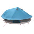 vidaXL Tipi stan 20-miestny Modrá Polyester a oceľ