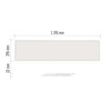 LED panel LUXXO 30 x 120 cm / 32 mm, 22 W, 4 000 lm, vstavaný, neutrálna biela, IP20