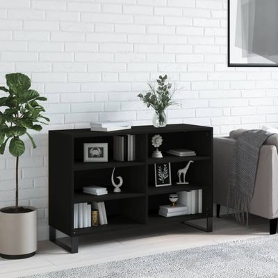 vidaXL Komoda, čierna 103,5x35x70 cm, kompozitné drevo