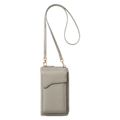 Phone bag with wallet function (18*11*5cm) grey