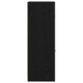 vidaXL Lekárenský kabinet Čierny dub 40 x 41 x 118 cm Kompozitné drevo