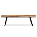 vidaXL TV stolík z recyklovaného teakového dreva, 110x35x30 cm