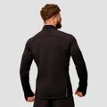 Běžecká mikina 1/2 Zip Pulse Black - GymBeam, veľkosť L, veľkosť oblečenia L