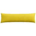 vidaXL Vankúše na pohovku 2 pcs Žltá 145 x 40 cm Kordúrová tkanina