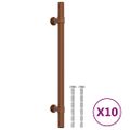 vidaXL Rukoväte na skrinku 10 ks bronzové 160 mm nehrdzavejúca oceľ