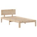 vidaXL Posteľný rám so zásuvkami 100x200 cm borovicový masív