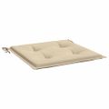 vidaXL Podložky na záhradné stoličky 4 ks 40x40x3 cm, oxfordská látka