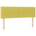 vidaXL Boxspring posteľ s matracom zelená 140x190 cm látka