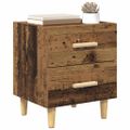 vidaXL Skriňa pod posteľ 2 ks Staré drevo 40 x 35 x 47.5cm
