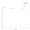 vidaXL Plachta s očkami Zelená 3 x 4 m 140 gsm PE