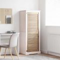 vidaXL Skříňové dvere Prírodná 49,5 x 2,1 x 140,5 cm Borovicový masív