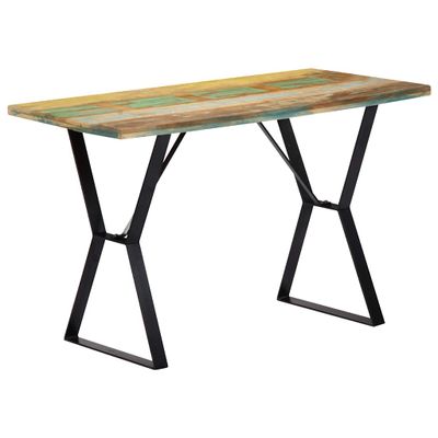 vidaXL Jedálenský stôl 120x60x76 cm, recyklovaný masív