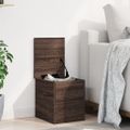 vidaXL Úložný box hnedý dub 30x35x35 cm kompozitné drevo