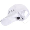 Kšiltovka s LED svetlom B-CAP 25lm, nabíjacia, USB, univerzálna veľkosť, biela SIXTOL