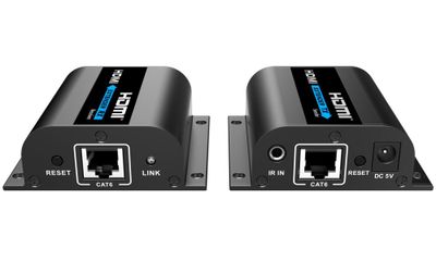 PremiumCord 4K@30Hz HDMI extender na 60m přes jeden kabel Cat6/6a/7, lokální HDMI výstup PremiumCord 4K@30Hz HDMI extender na 60m pres jeden kabel Cat6/6a/7, lokální HDMI výstup