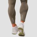 Bežecké legíny Pulse Vetiver - GymBeam, veľkosť M, veľkosť oblečenia M