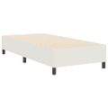 vidaXL Platformový rám postele Krémová 80 x 200 cm Kordúrová tkanina