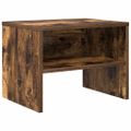 vidaXL Nočný stolík dymový dub 40x30x30 cm spracované drevo