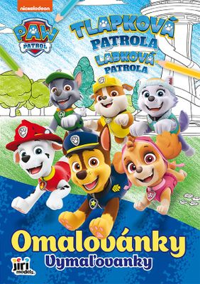 Omaľovánka A4 Paw Patrol/Labková Patrola 1