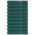 vidaXL Uteráky FROGN 10 ks zelené 100x200 cm 360 g/m²