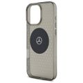 Puzdro Mercedes pre iPhone 16 Pro 6,3" MEHMP16L23HCPK Hardcase MB Case Star Pattern čierne