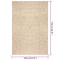 vidaXL Koberec ZIZUR 120x170 cm, jutový vzhľad, interiér a exteriér