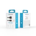 Forever kábel USB - USB-C 1,0 m 3A čierny