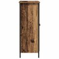 vidaXL Servírovacia skriňa Staré drevo 70 x 30 x 80 cm