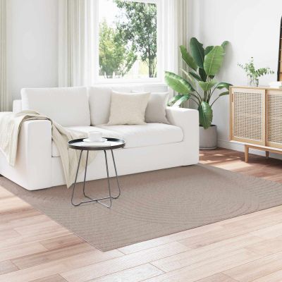 vidaXL Kusové koberce Štvorcový PALMERAS Béžová 200 x 200 cm Polyester