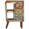 vidaXL Komoda 55x30x80 cm recyklovaný masív