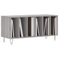 vidaXL Skrinka na platne sivá sonoma 100x38x48 cm kompozitné drevo