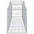 vidaXL Oblúkový gabionový kôš 5 ks 200x50x60/80 cm pozinkované železo