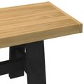 vidaXL Jedálenská lavička NOAIN 160 x 41 x 45 cm Masívna borovica
