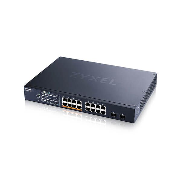 ZYXEL XMG1915-18EP 2.5GbE Smart hybrid mode Switch